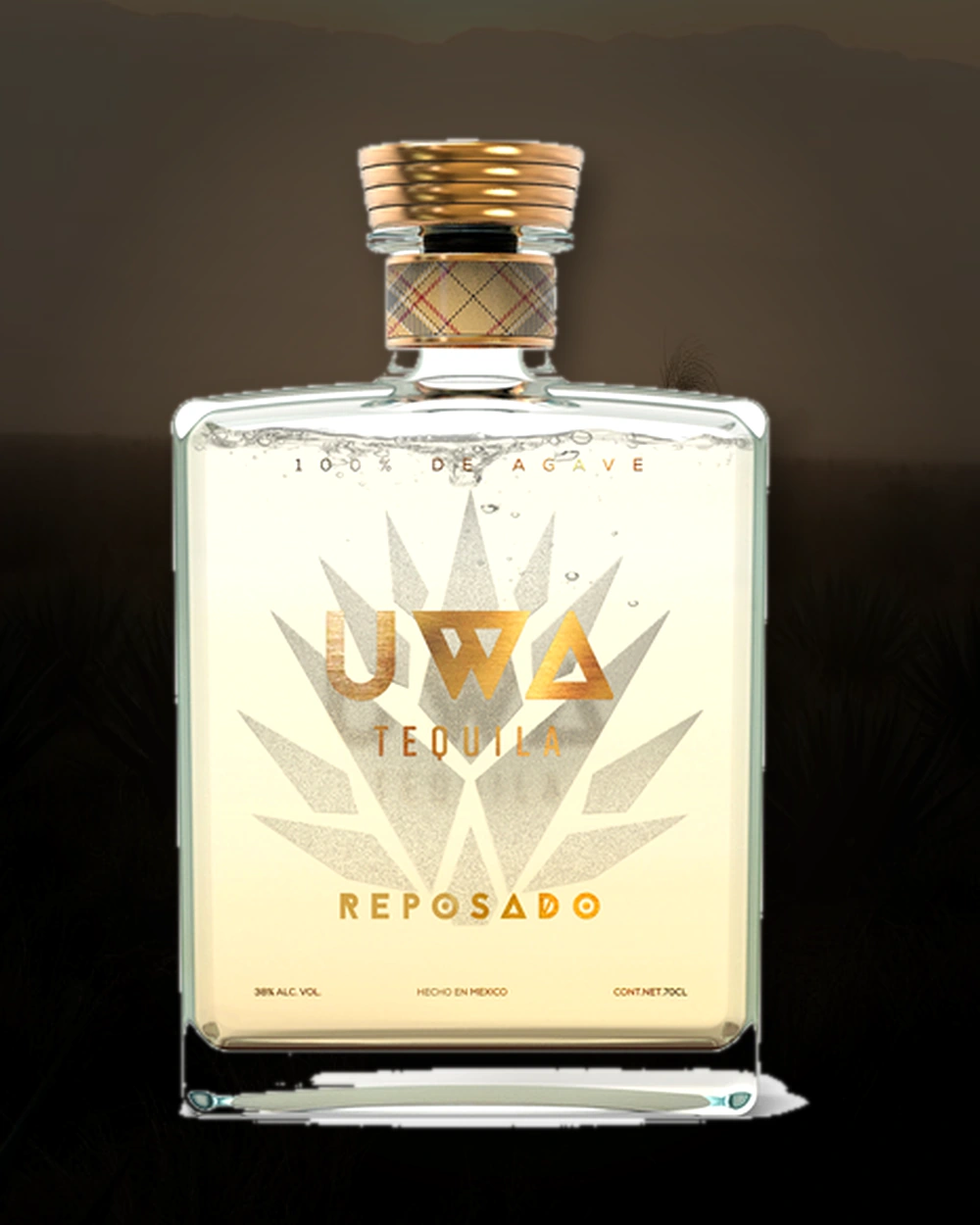 UWA Reposado bottle