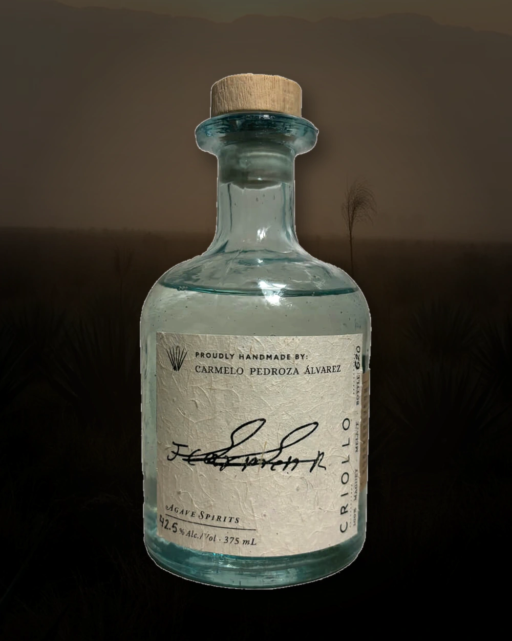 Maguey Melate Criollo – Carmello Pedroza Alvarez bottle