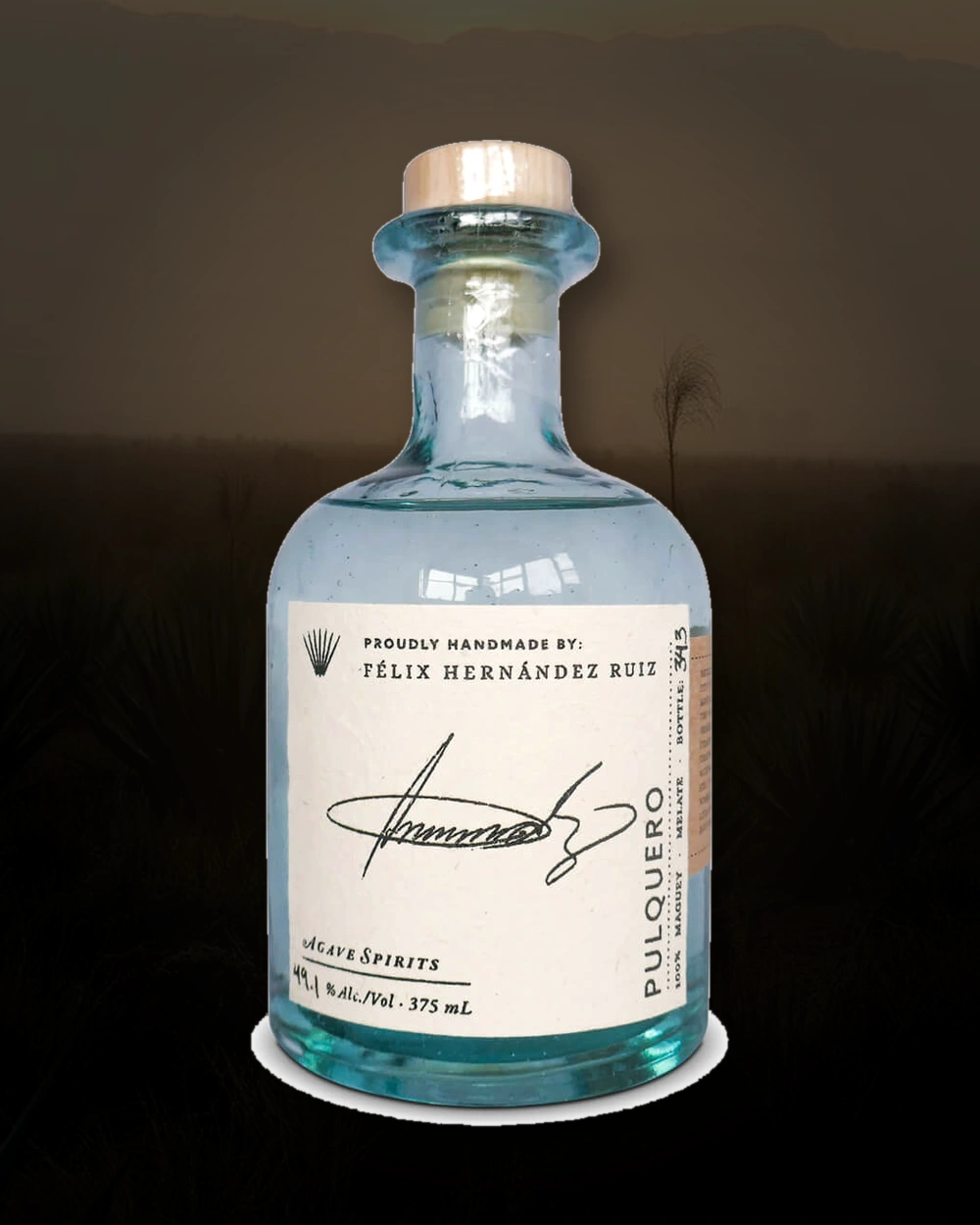Maguey Melate Pulquero – Felix Hernandez Ruiz bottle