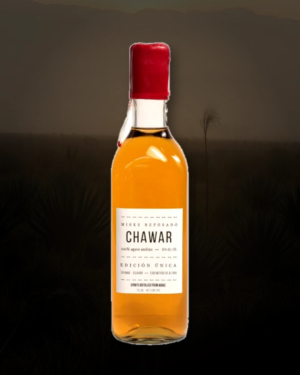 Chawar Miske Reposado bottle