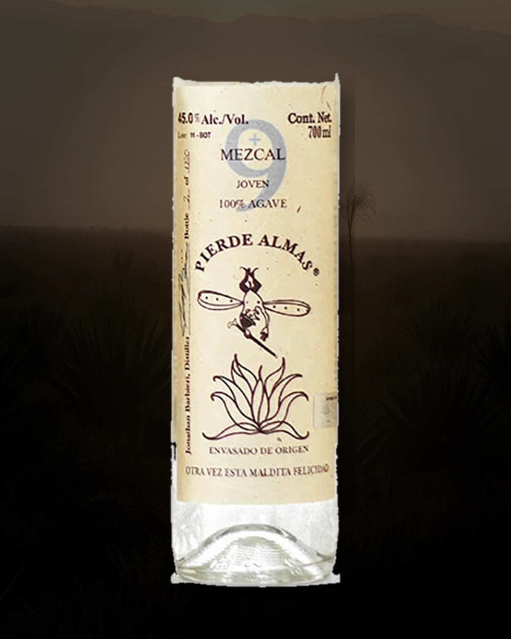 Pierde Almas +9 Botanicals bottle
