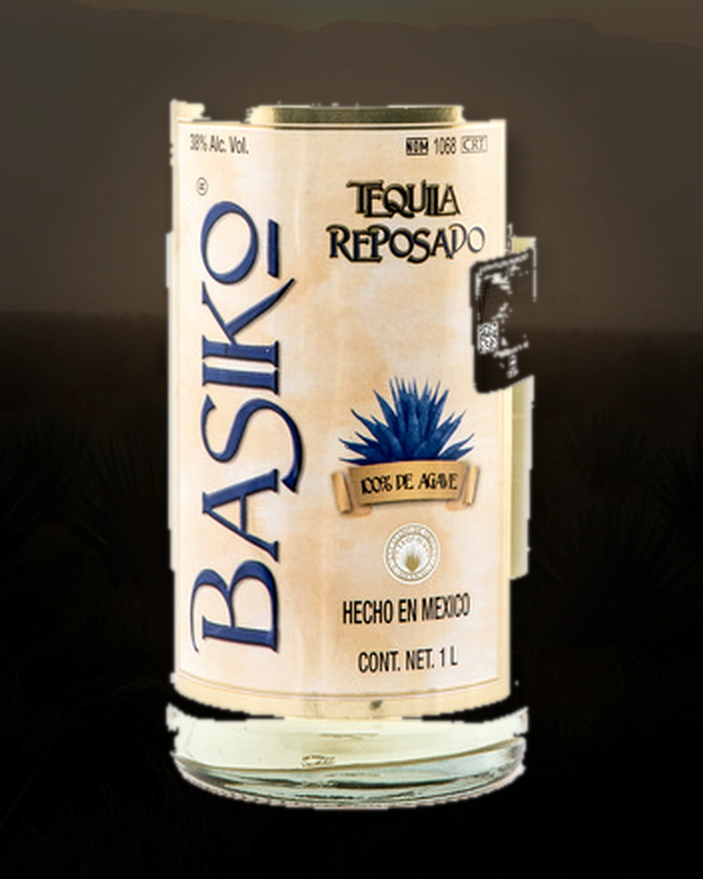 Basiko Reposado bottle