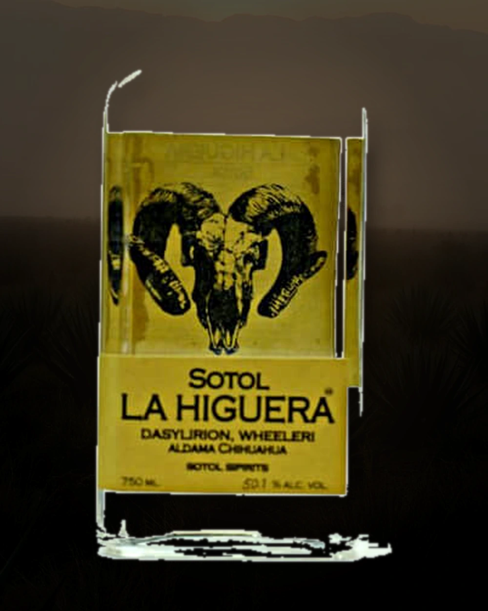 La Higuera Wheeleri bottle