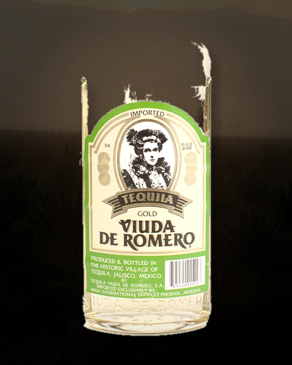 Viuda de Romero Gold bottle