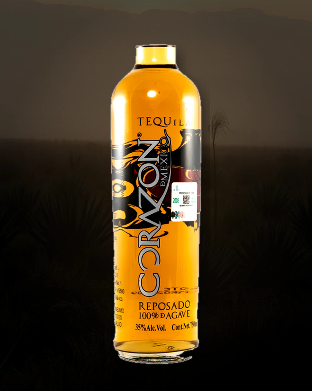 Corazon de Mexico Reposado Tequila bottle