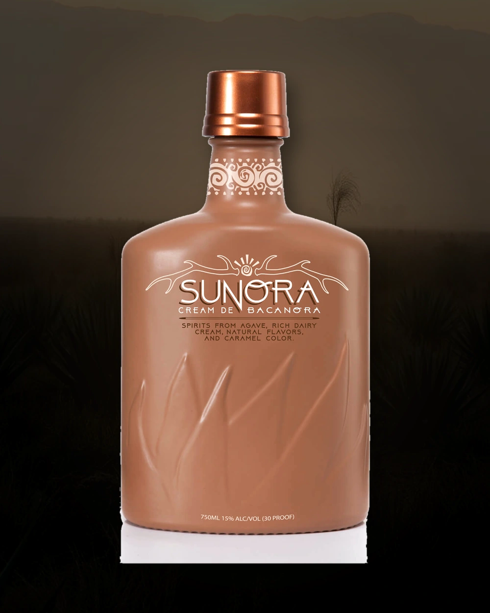 Sunora Cream De Bacanora Mocha bottle