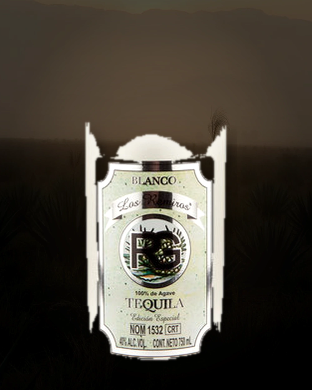 Tequila Los Ramiros Blanco bottle