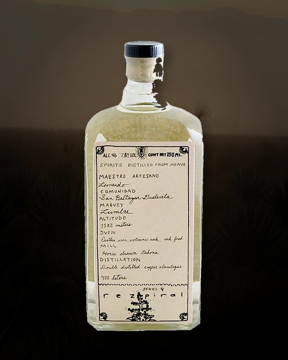 Rezpiral Lumbre – Leonardo Hernandez bottle