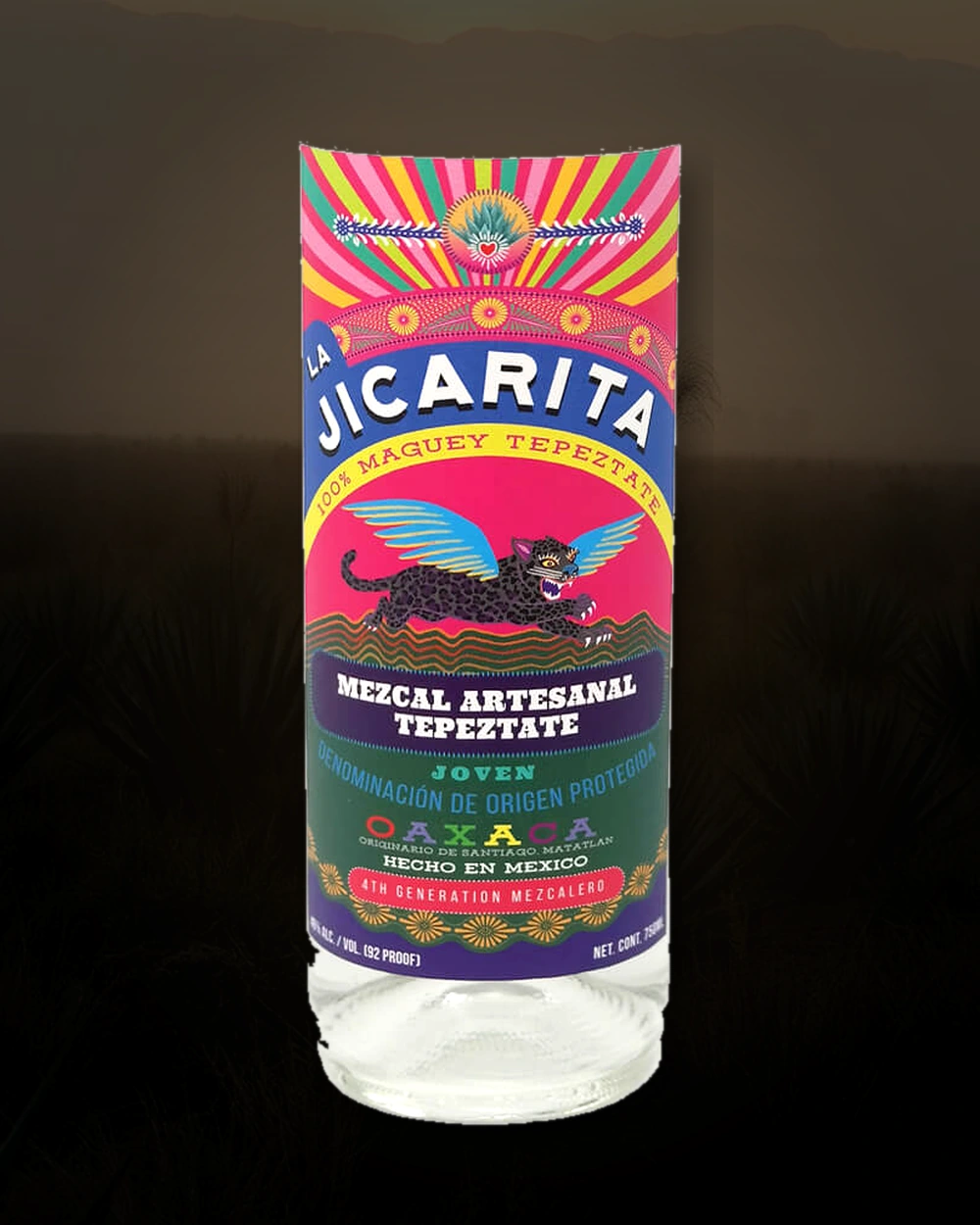 La Jicarita Tepeztate bottle