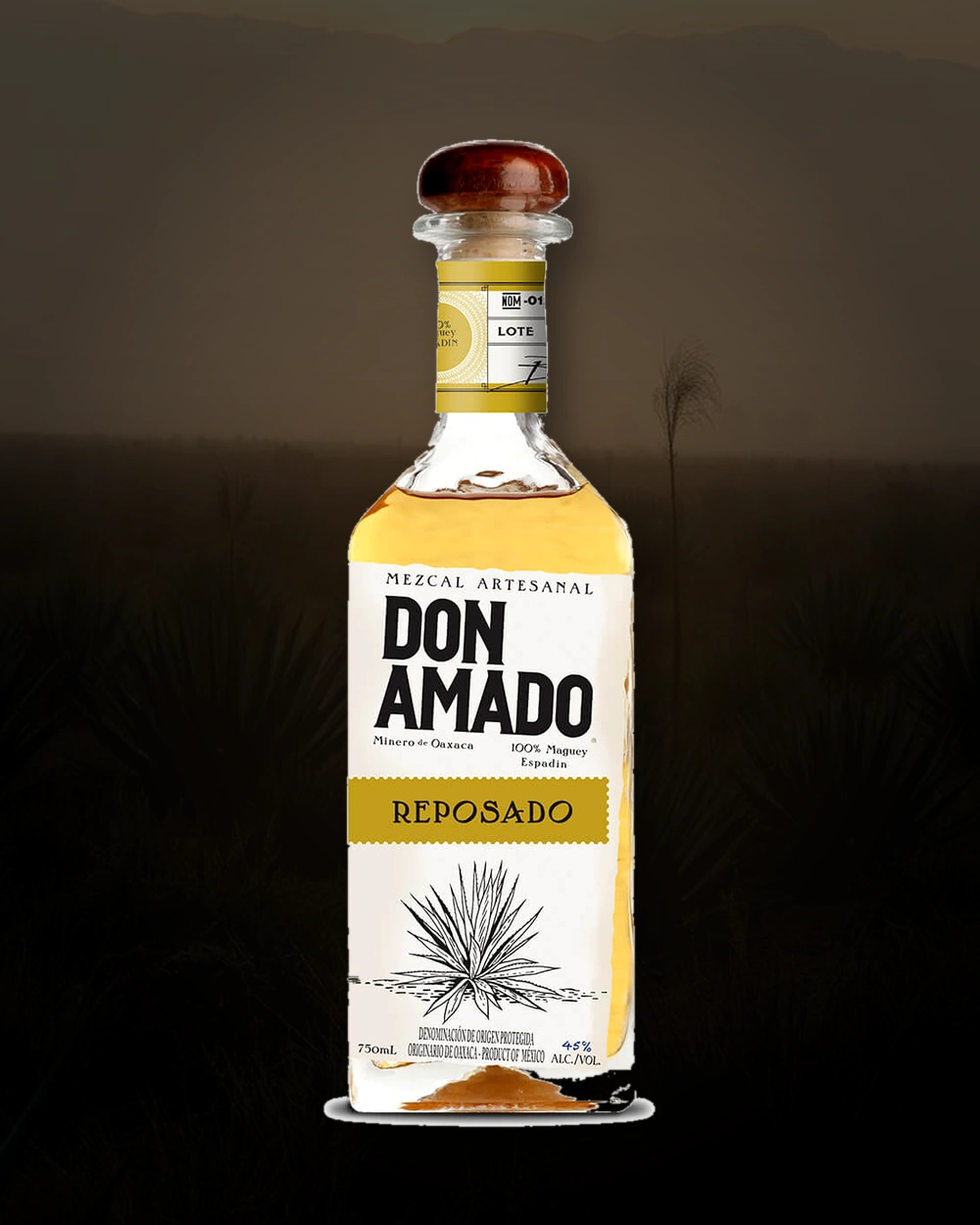 Don Amado Reposado bottle