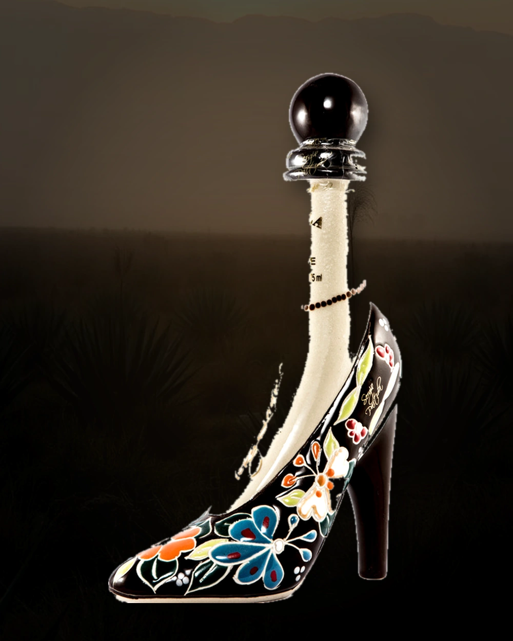 Teky Lady's 100% Agave Anejo (High Heel Bottle) bottle