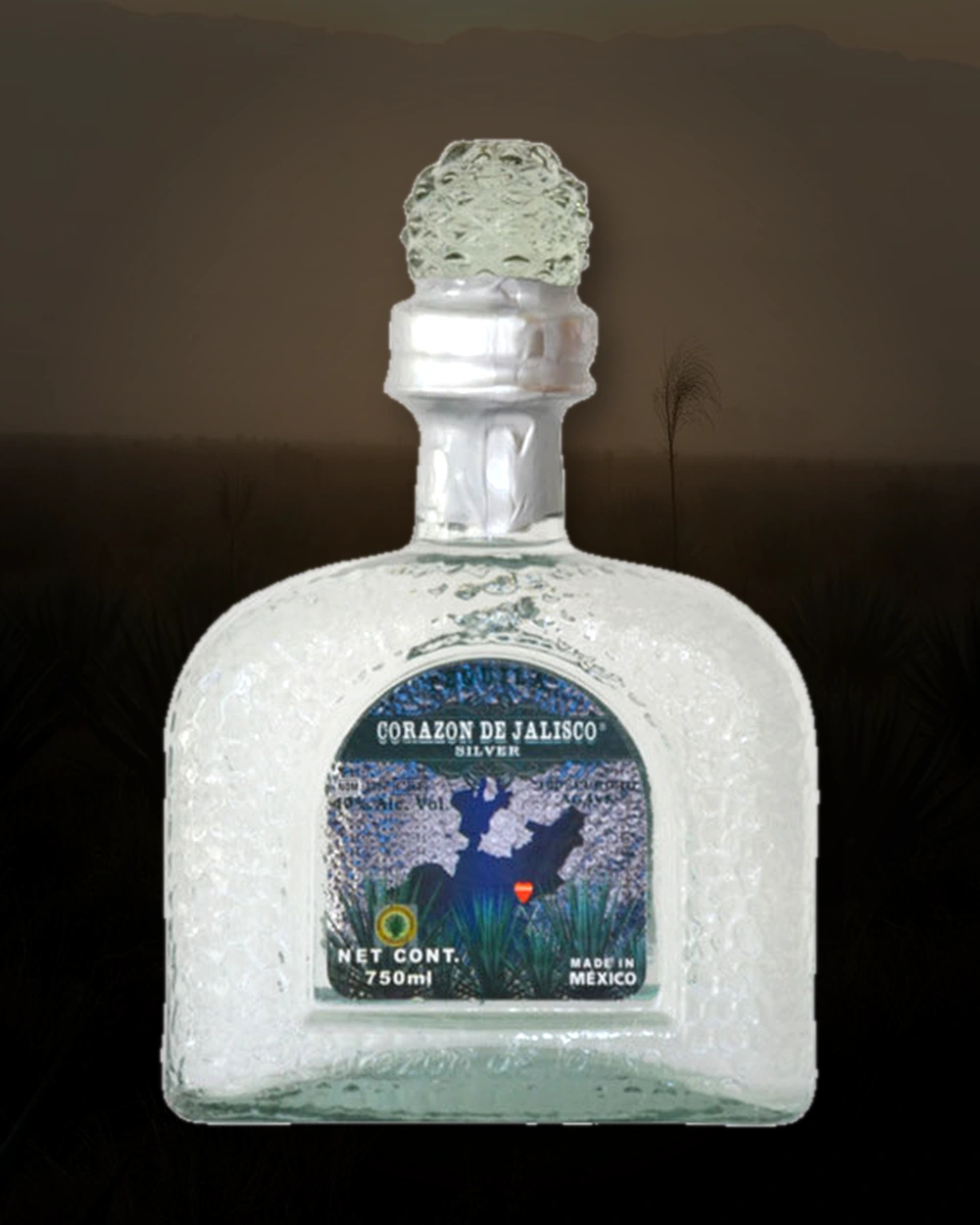 Corazon de Jalisco Silver bottle