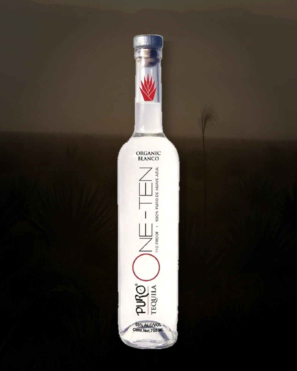 Puro Tequila One-Ten bottle