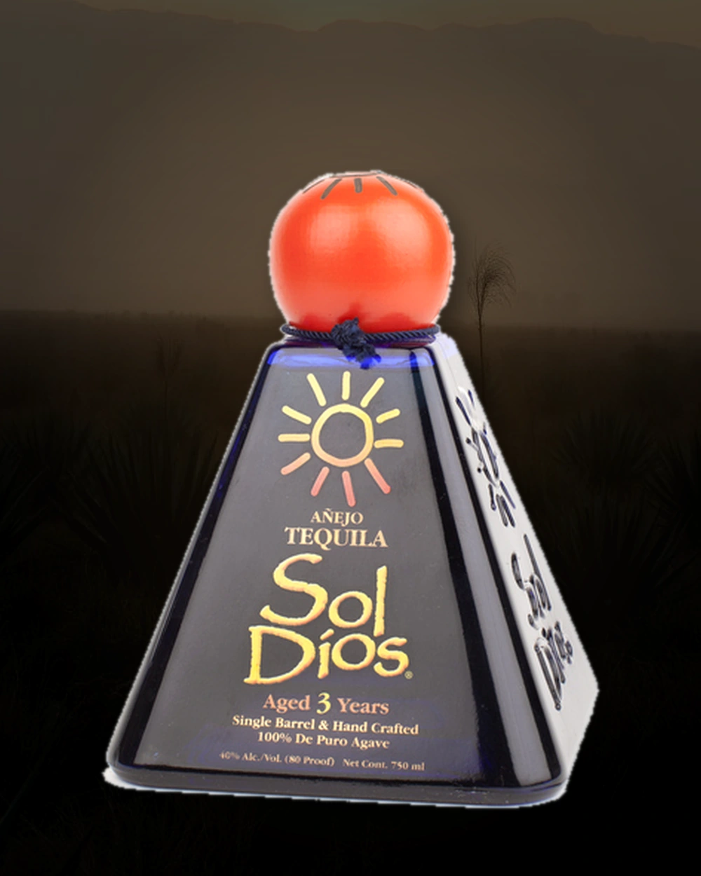 Sol Dios Añejo bottle