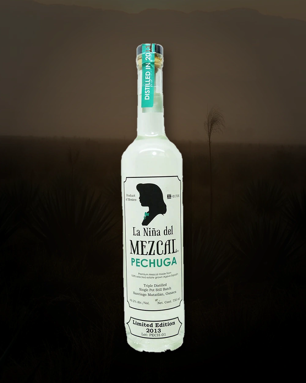 La Nina del Mezcal Pechuga bottle