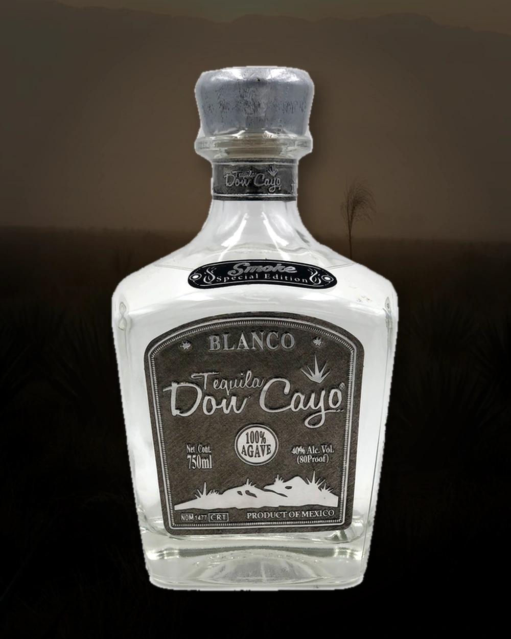 Tequila Don Cayo Smoke Special Edition Blanco bottle