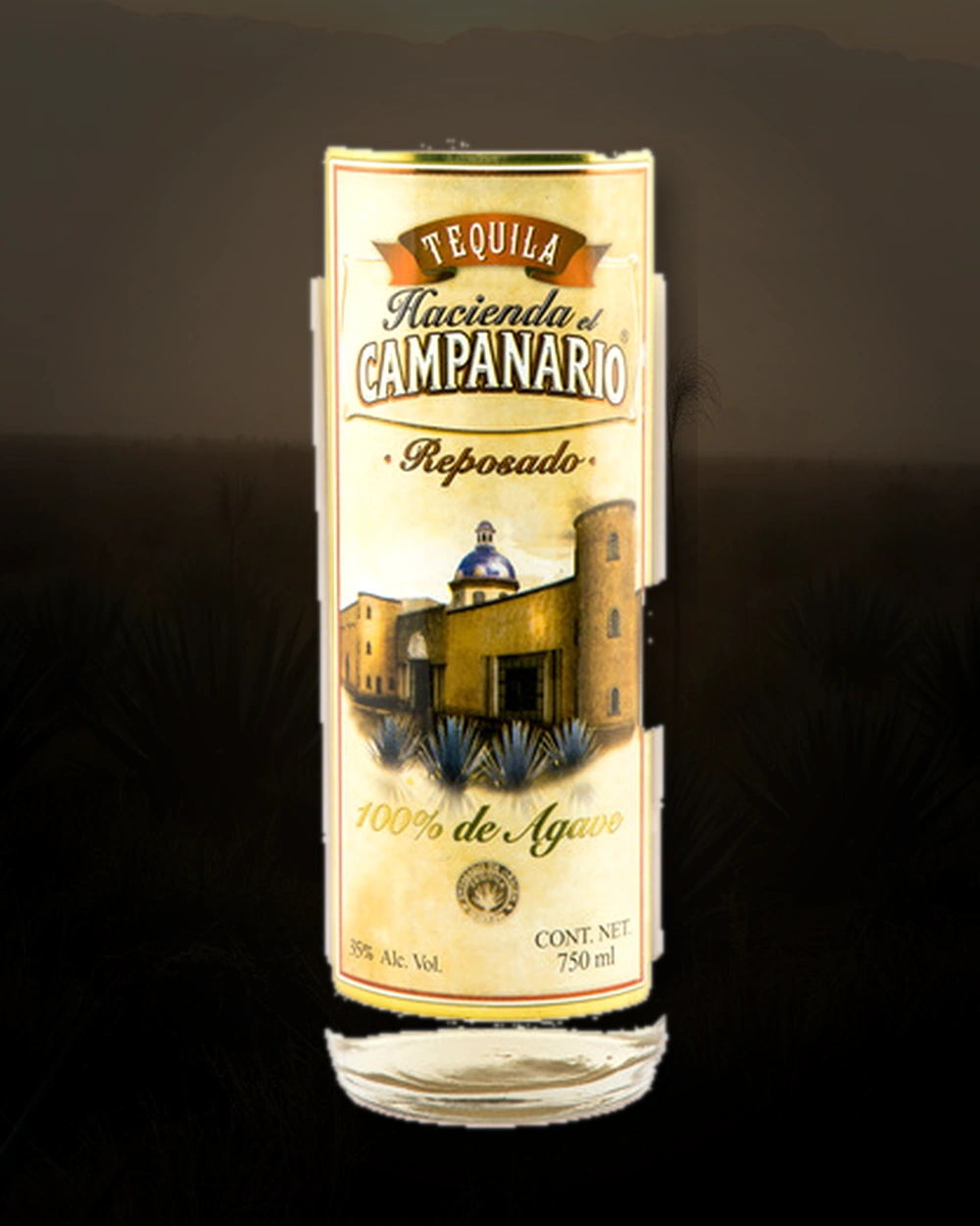 Hacienda el Campanario Reposado bottle