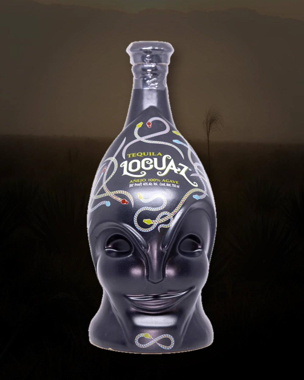 Locuaz Tequila Añejo bottle