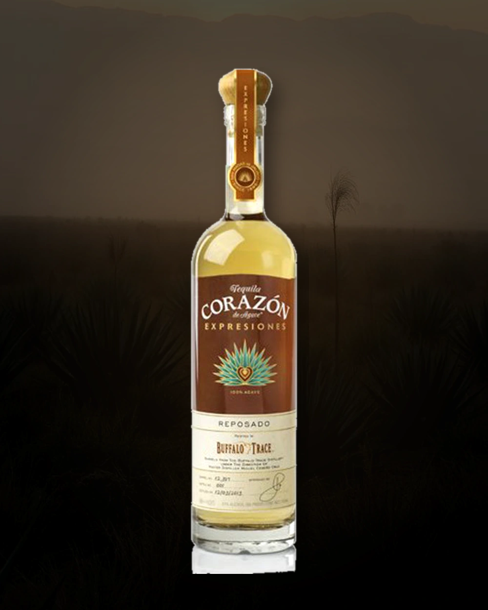Expresiones del Corazon Buffalo Trace Reposado bottle