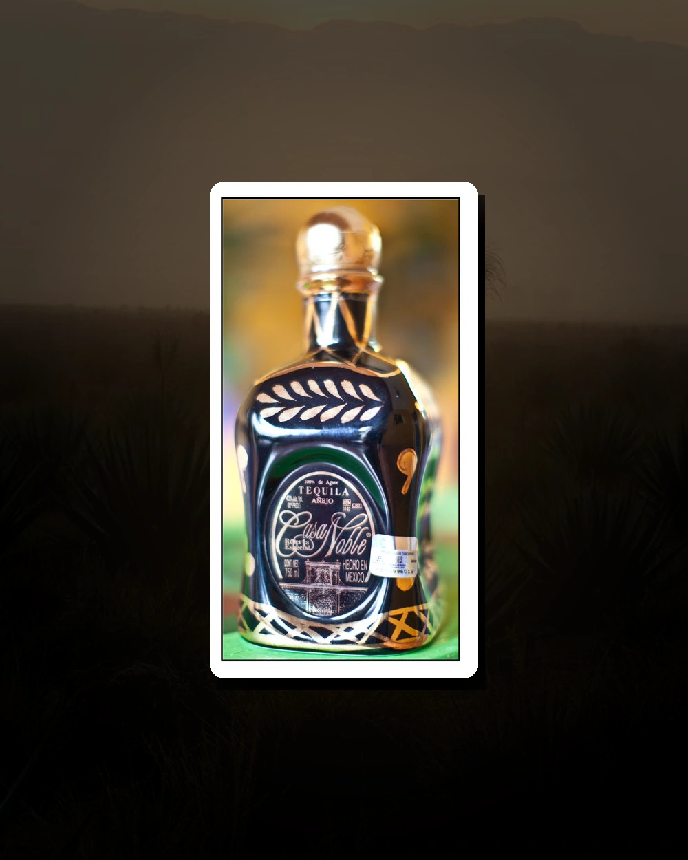 Casa Noble 5 yr. Añejo (Basket Weave) bottle
