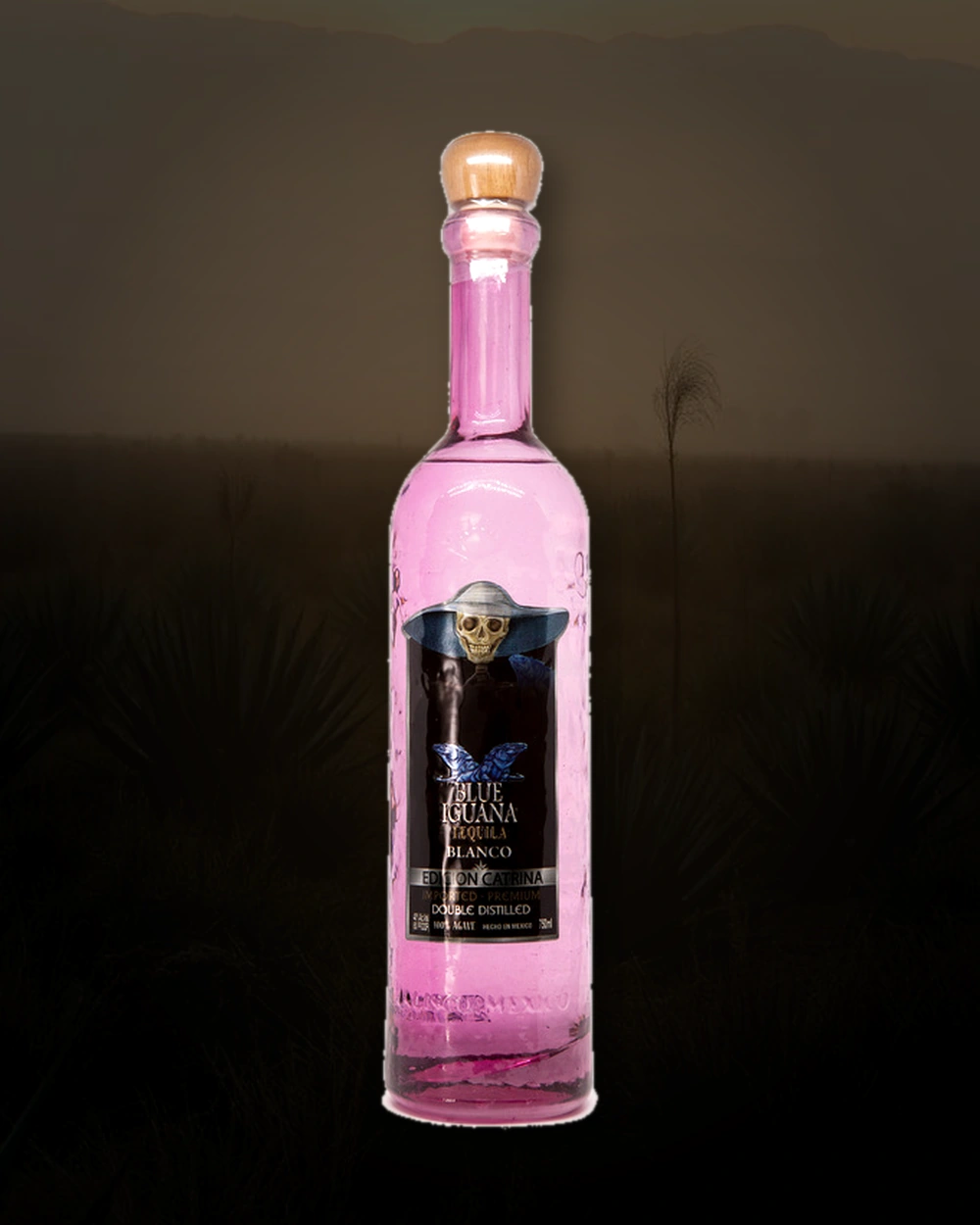 Blue Iguana Blanco Edition Catrina bottle