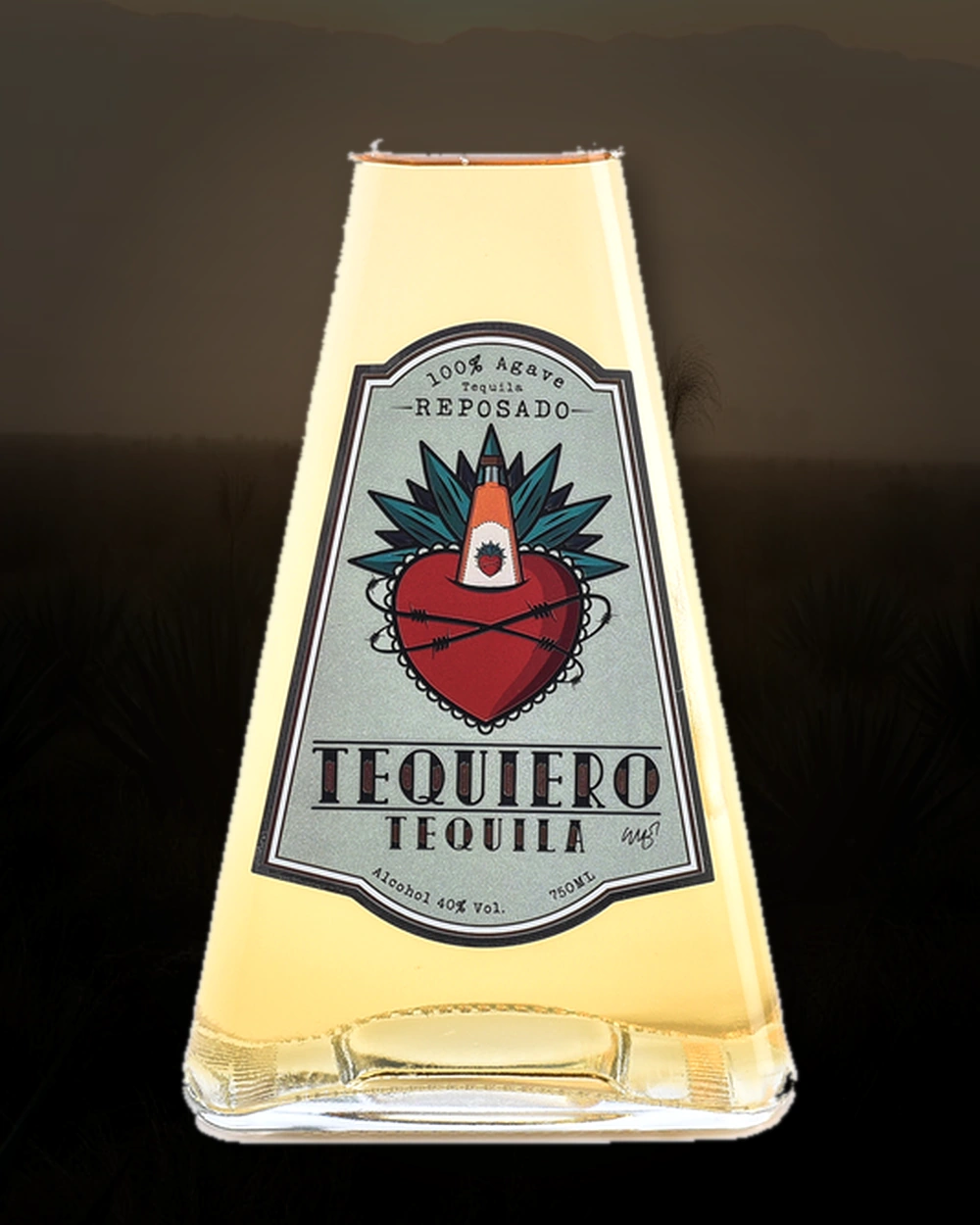 Tequiero Reposado bottle