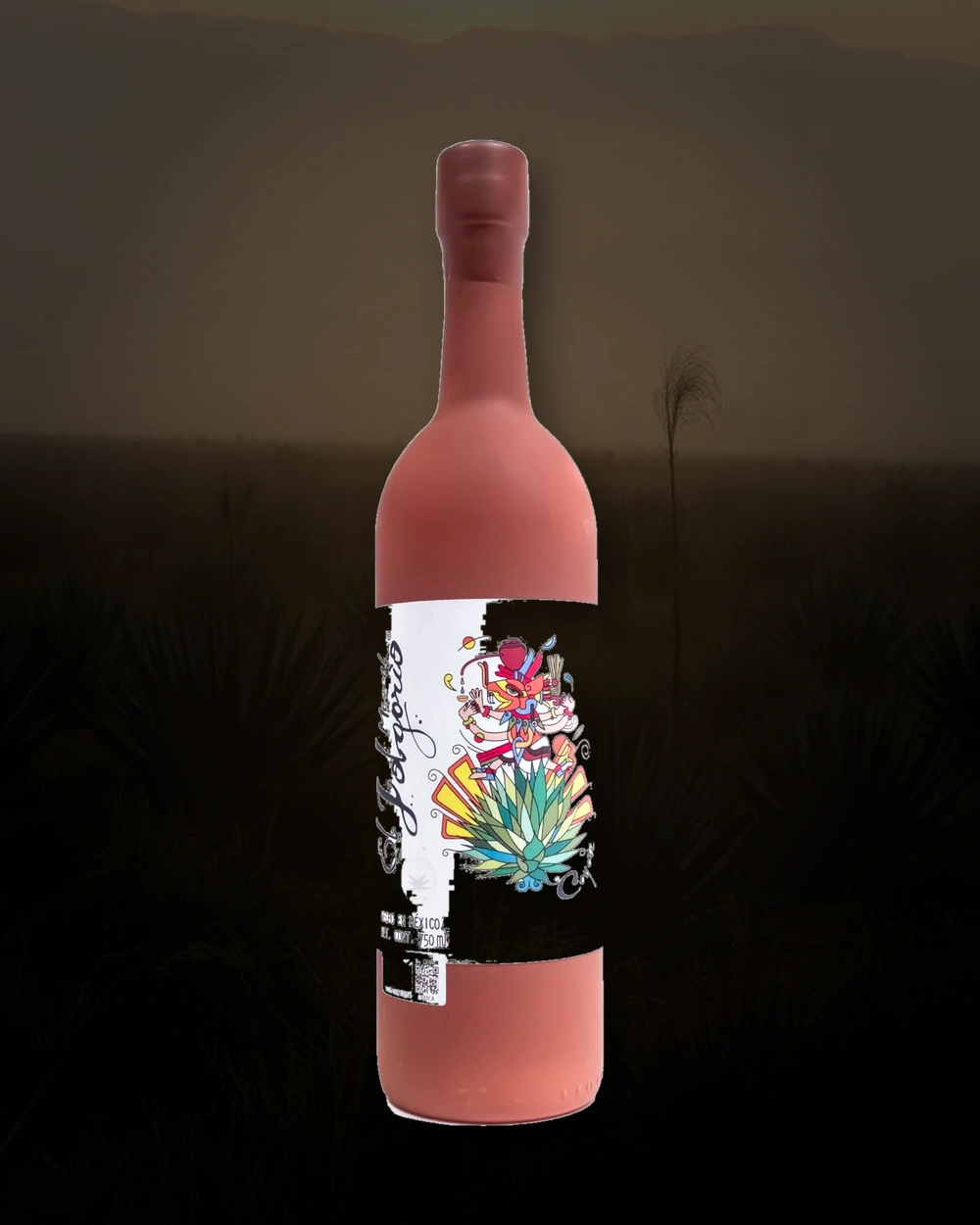 El Jolgorio Ancestral Coyote bottle