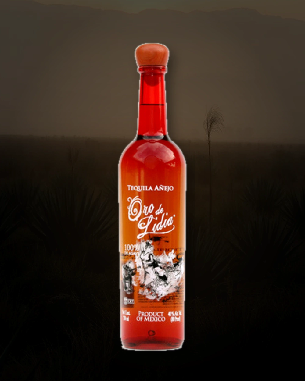 Oro de Lidia Añejo bottle