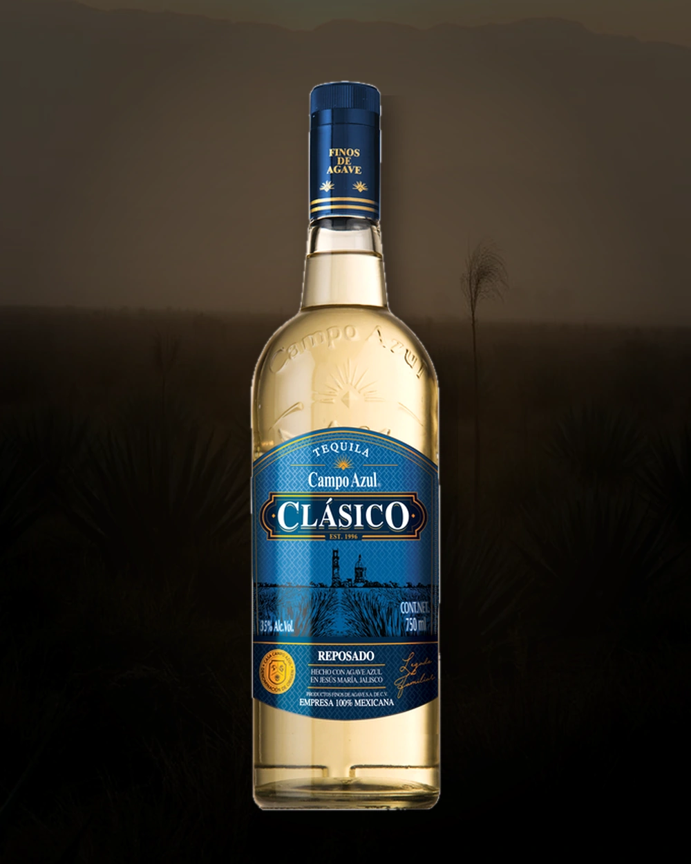 Campo Azul Clasico bottle