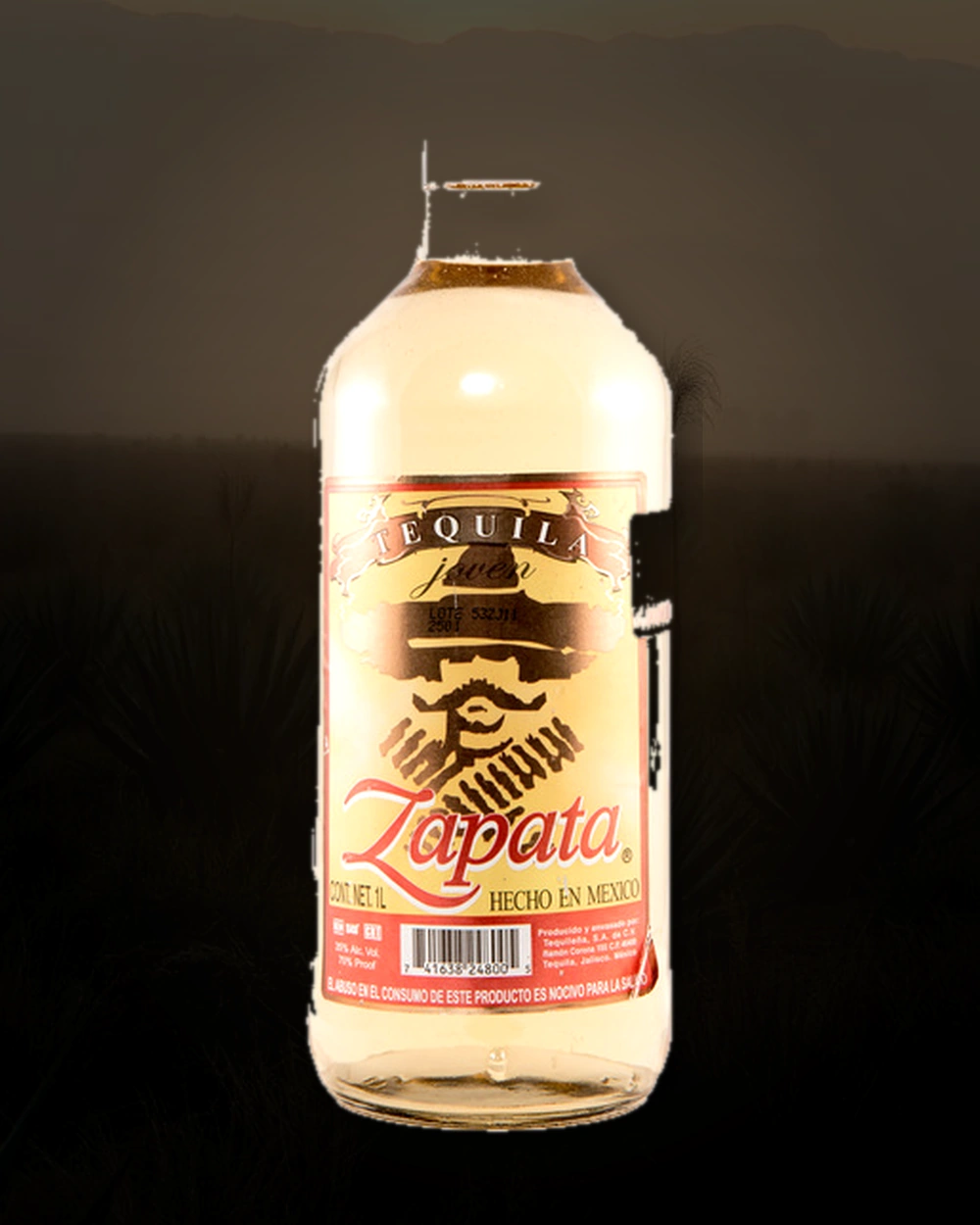 Zapata Tequila Joven bottle