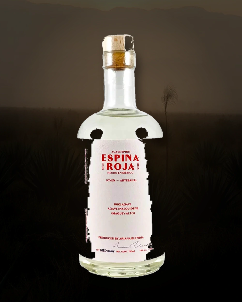 Espina Roja Alto – Ariana Buendia bottle