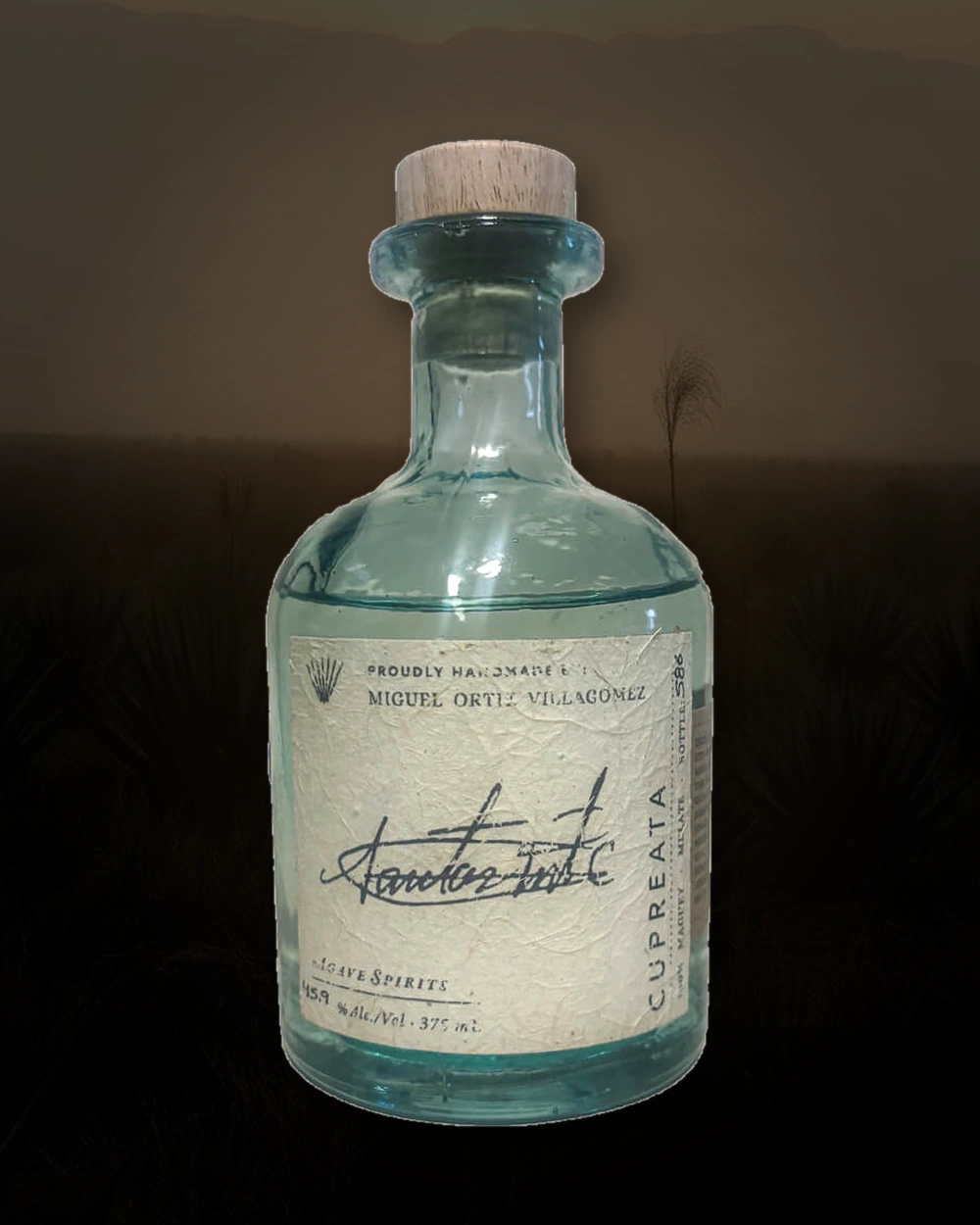 Maguey Melate Cupreata – Miguel Ortiz Villagomez bottle