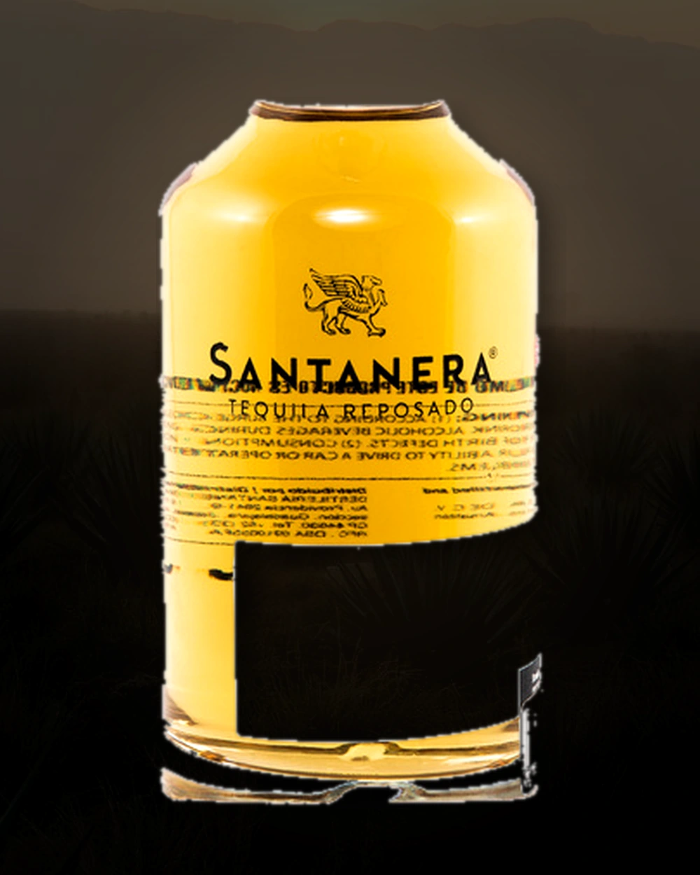 Santanera Tequila Reposado bottle