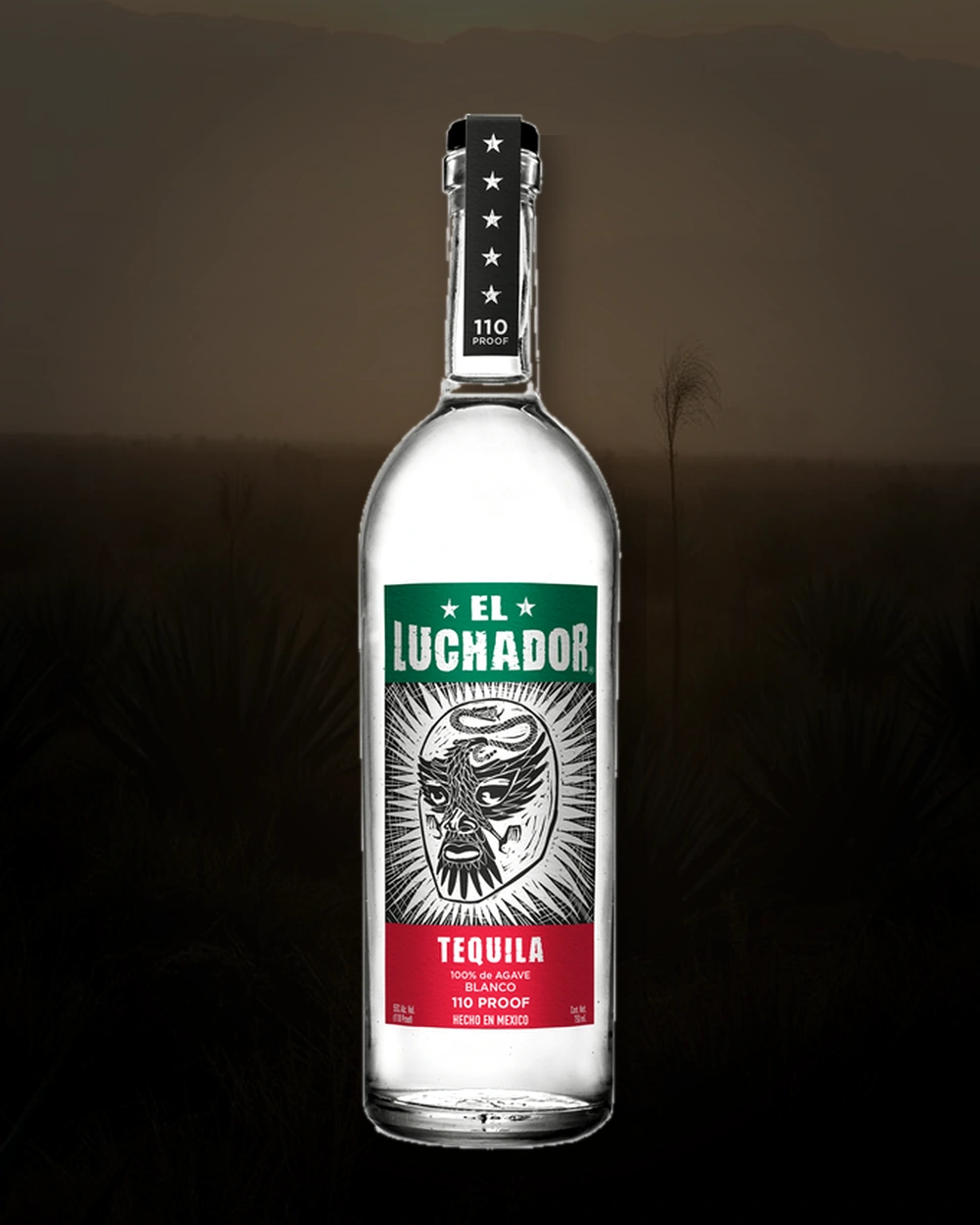 El Luchador Blanco bottle