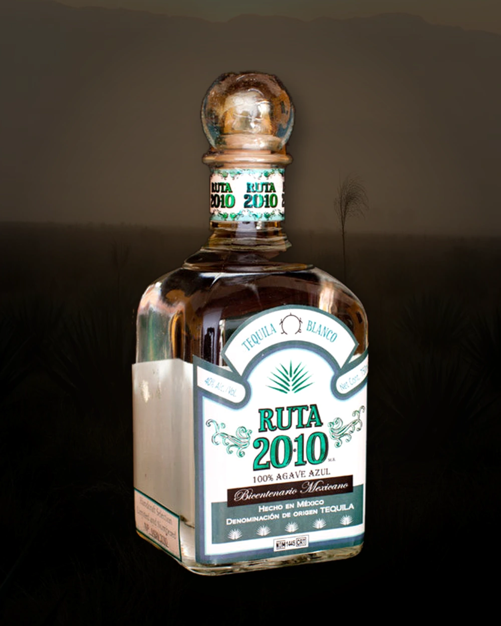 Ruta 2010 Tequila Blanco bottle