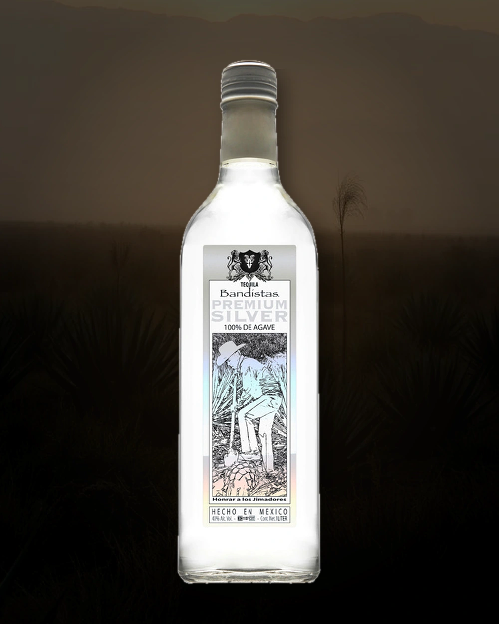 Bandístas Premium Silver bottle