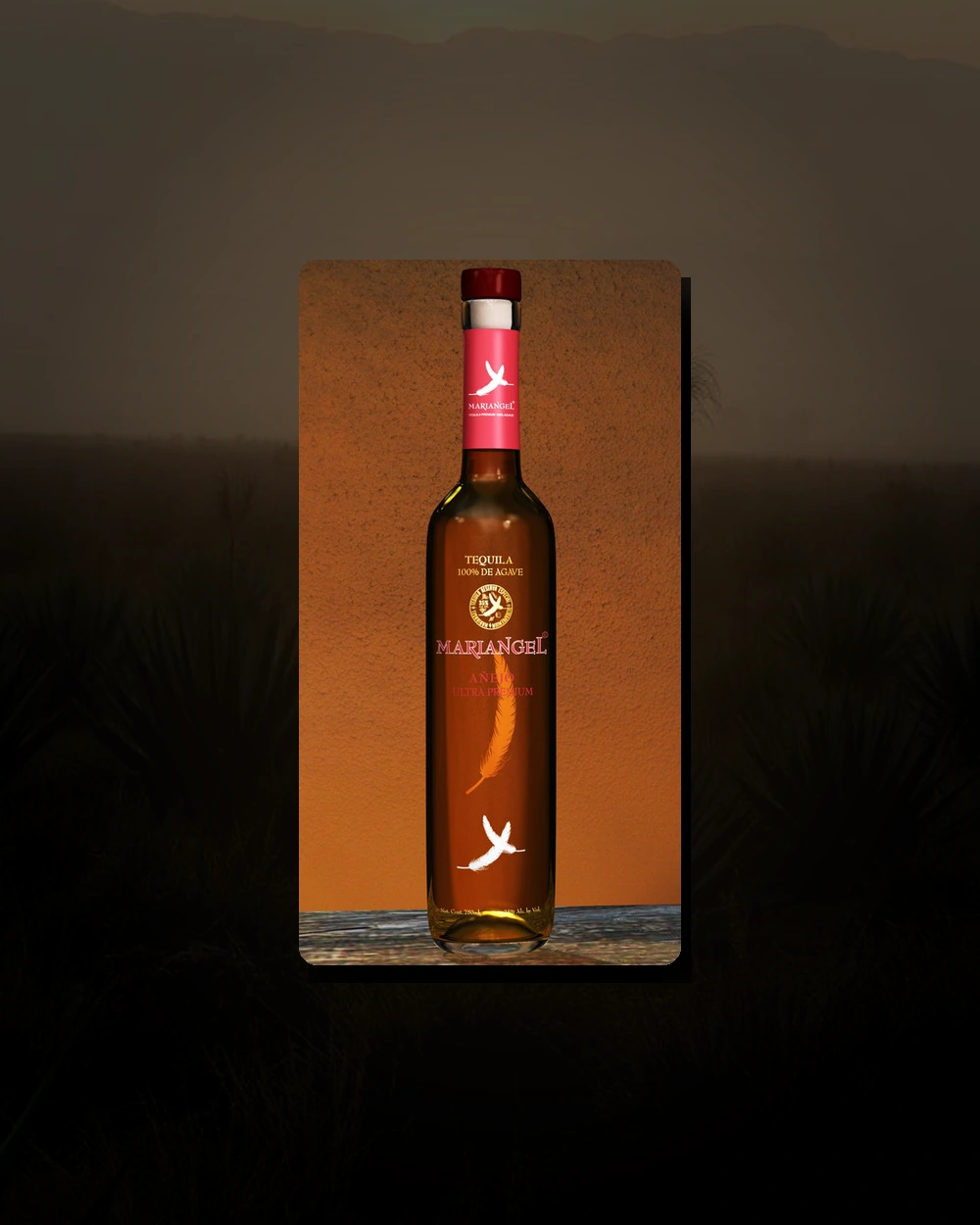 Mariangel Tequila Añejo bottle