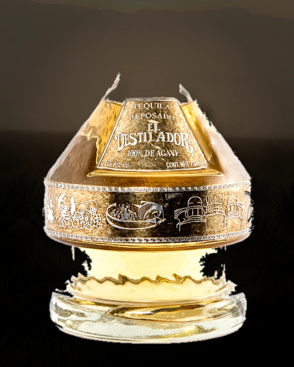 El Destilador Reposado bottle