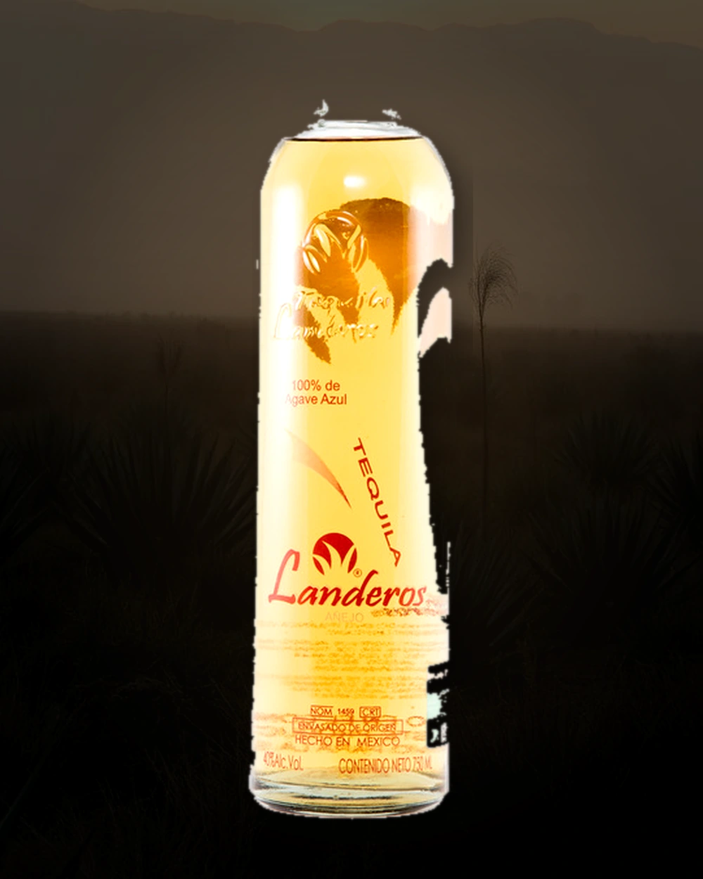 Landeros Añejo bottle