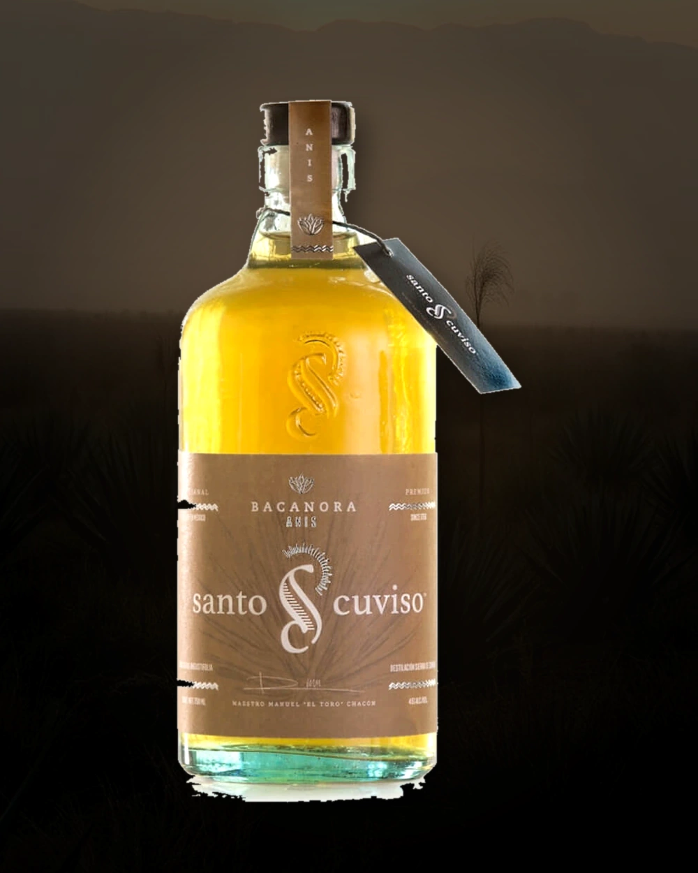 Santo Cuviso Anis bottle