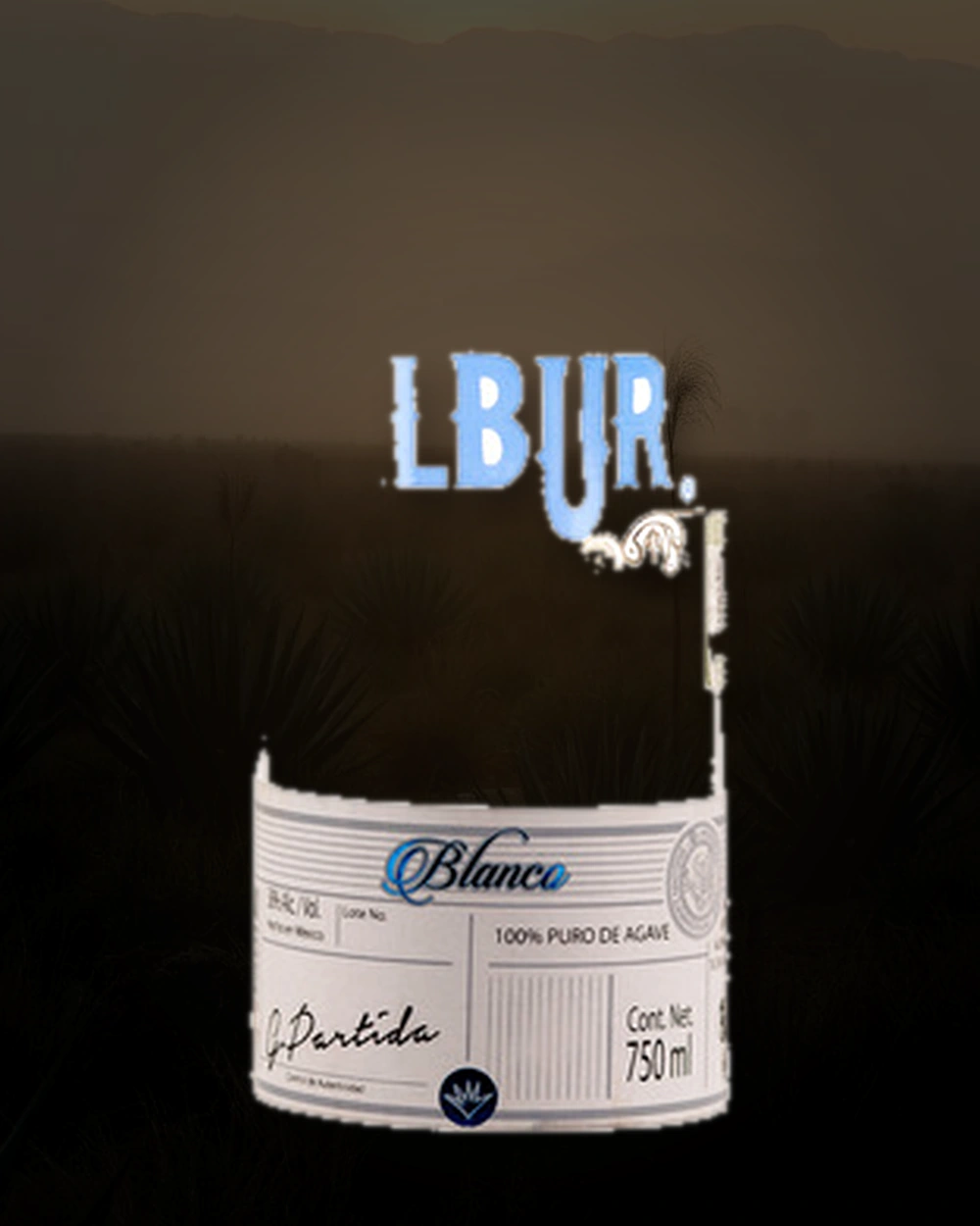 El Albur Tequila Blanco bottle