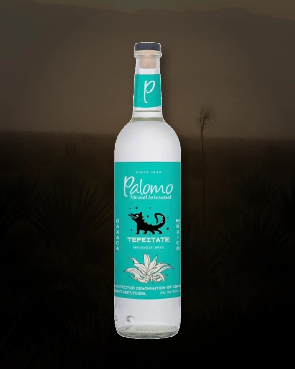 Palomo Tepeztate bottle
