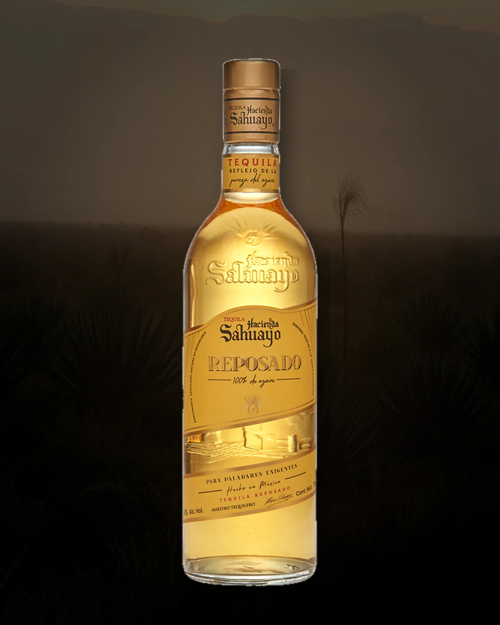 Hacienda Sahuayo Reposado bottle