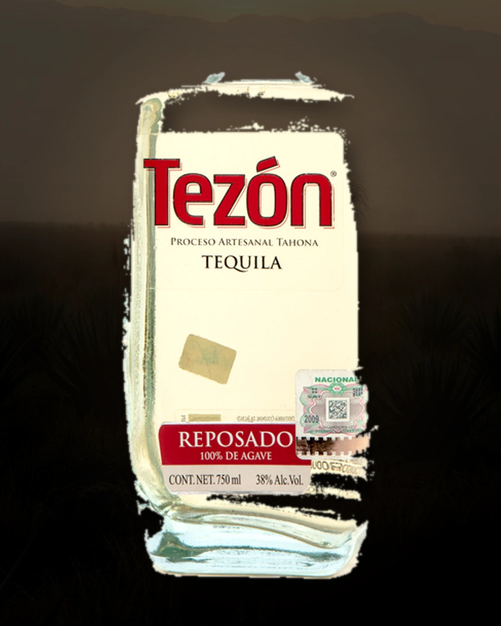 Tezon Reposado bottle