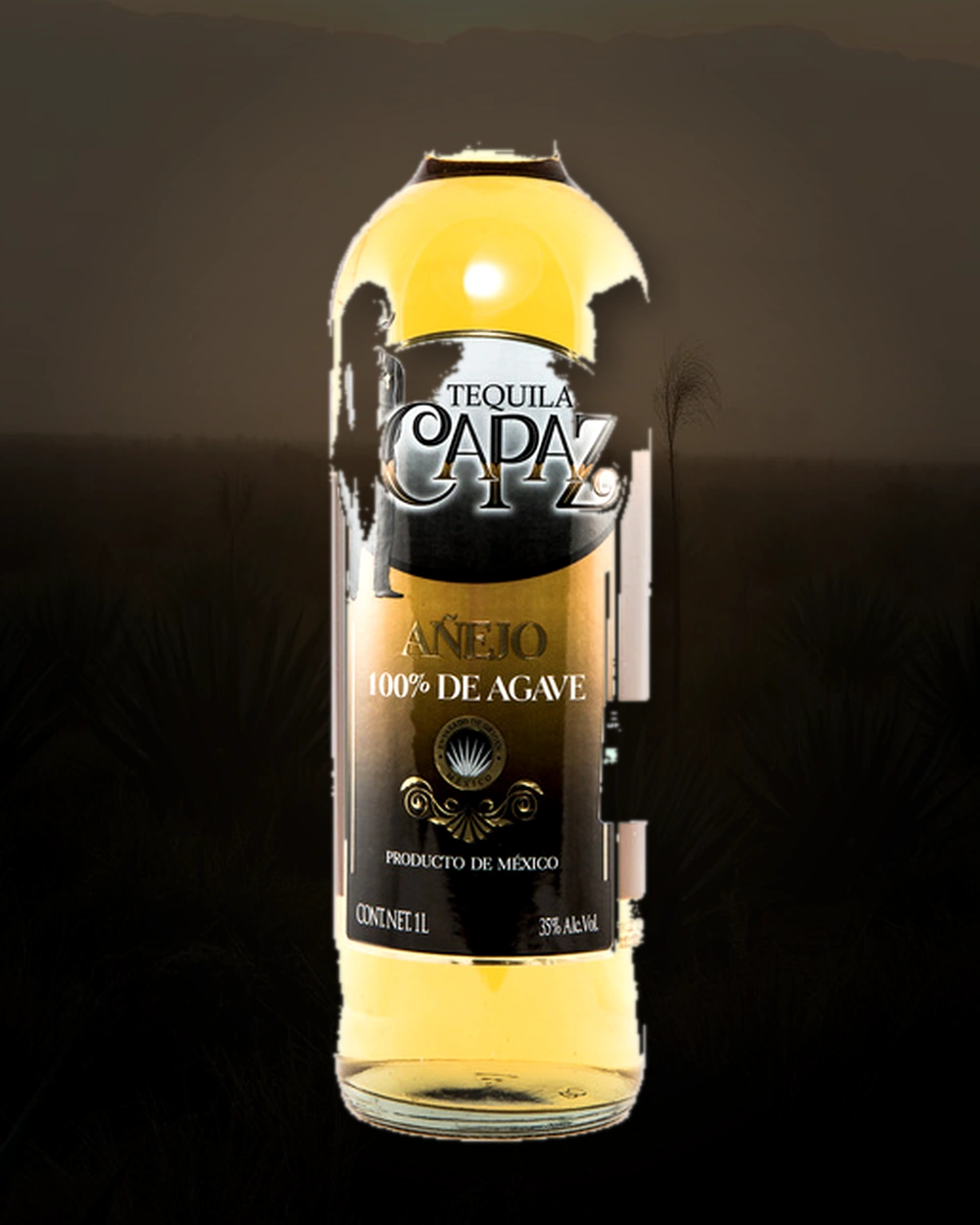 Capaz Añejo bottle