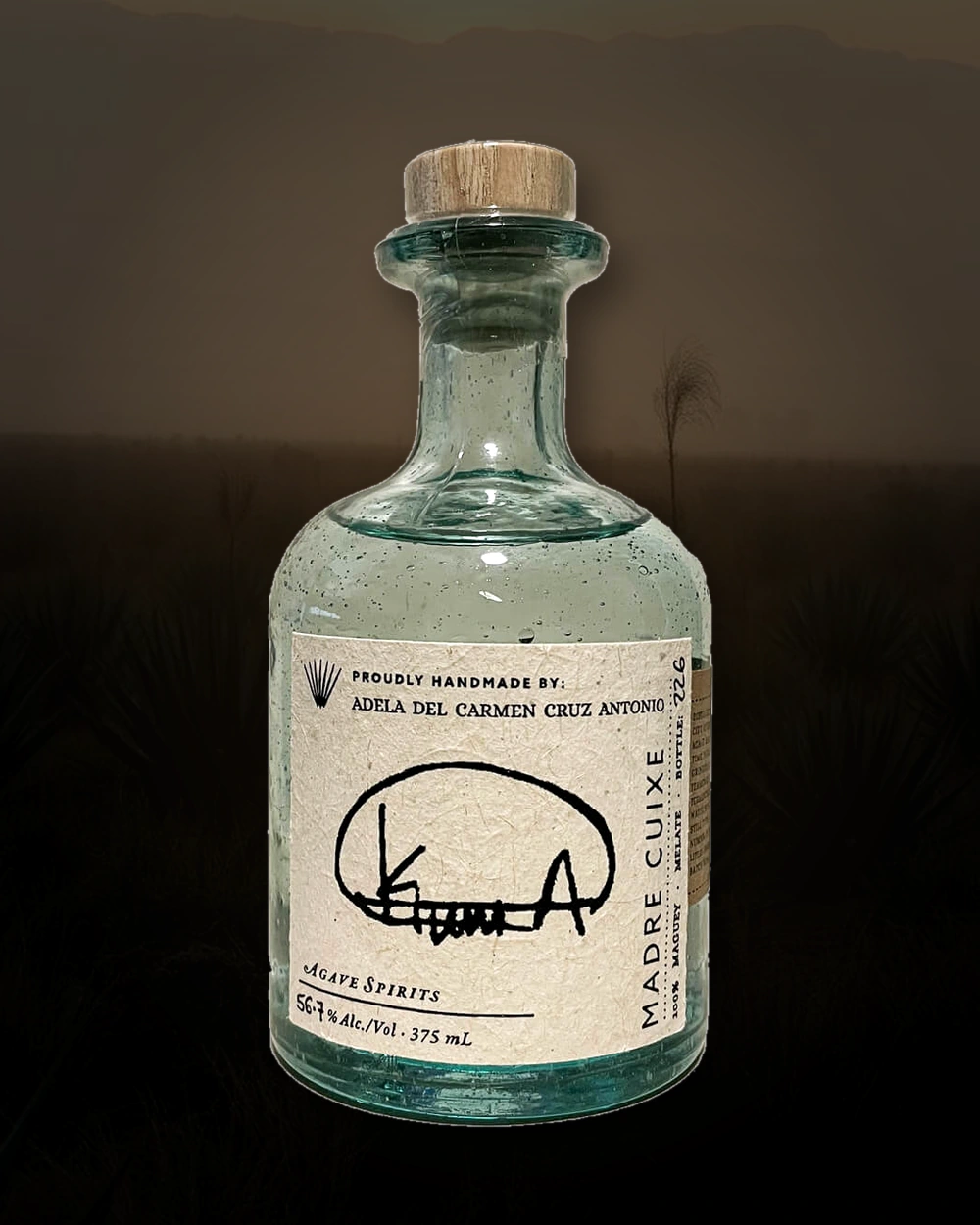 Maguey Melate Madre Cuixe – Adela Del Carmen Cruz Antonio bottle