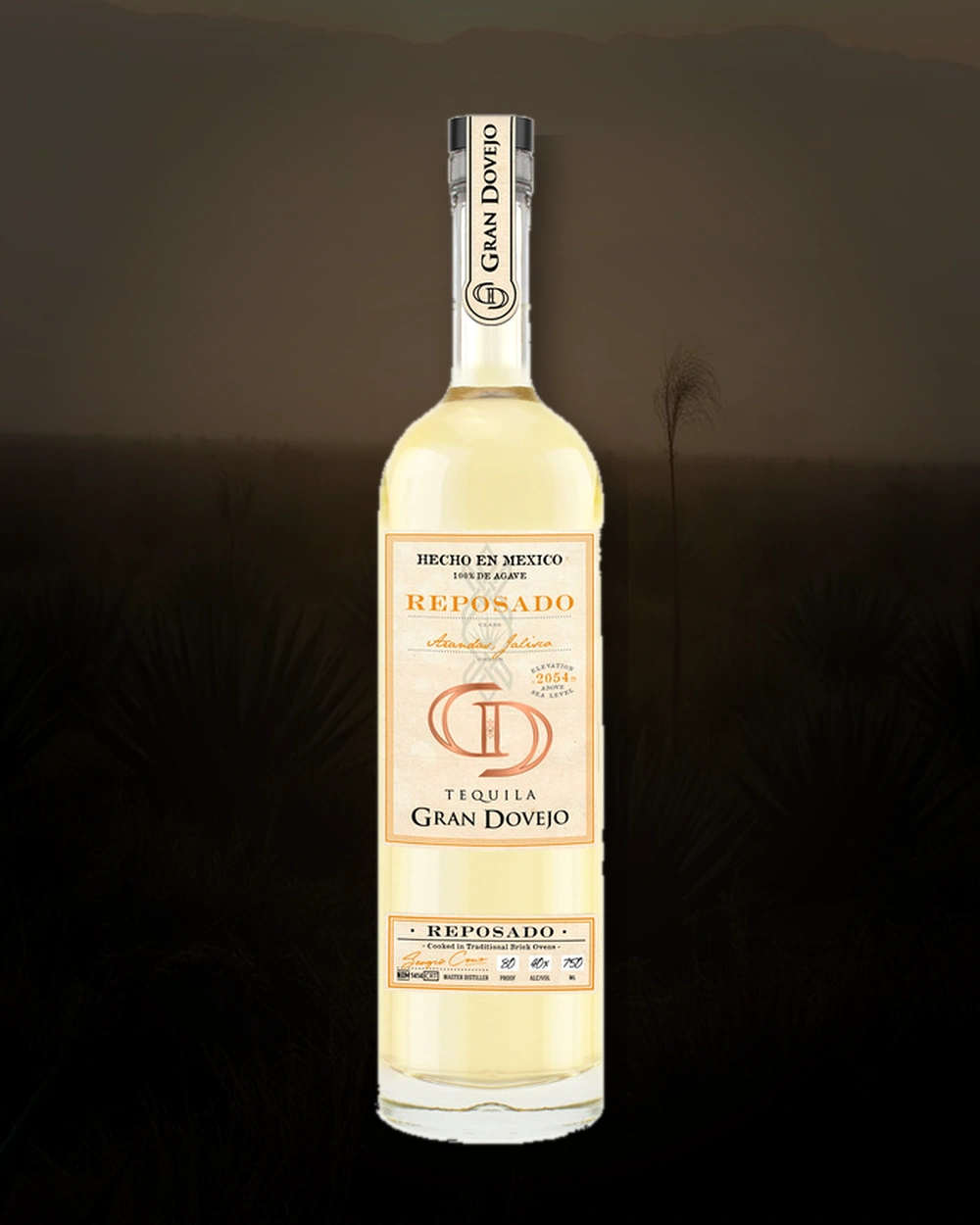 Gran Dovejo Reposado bottle