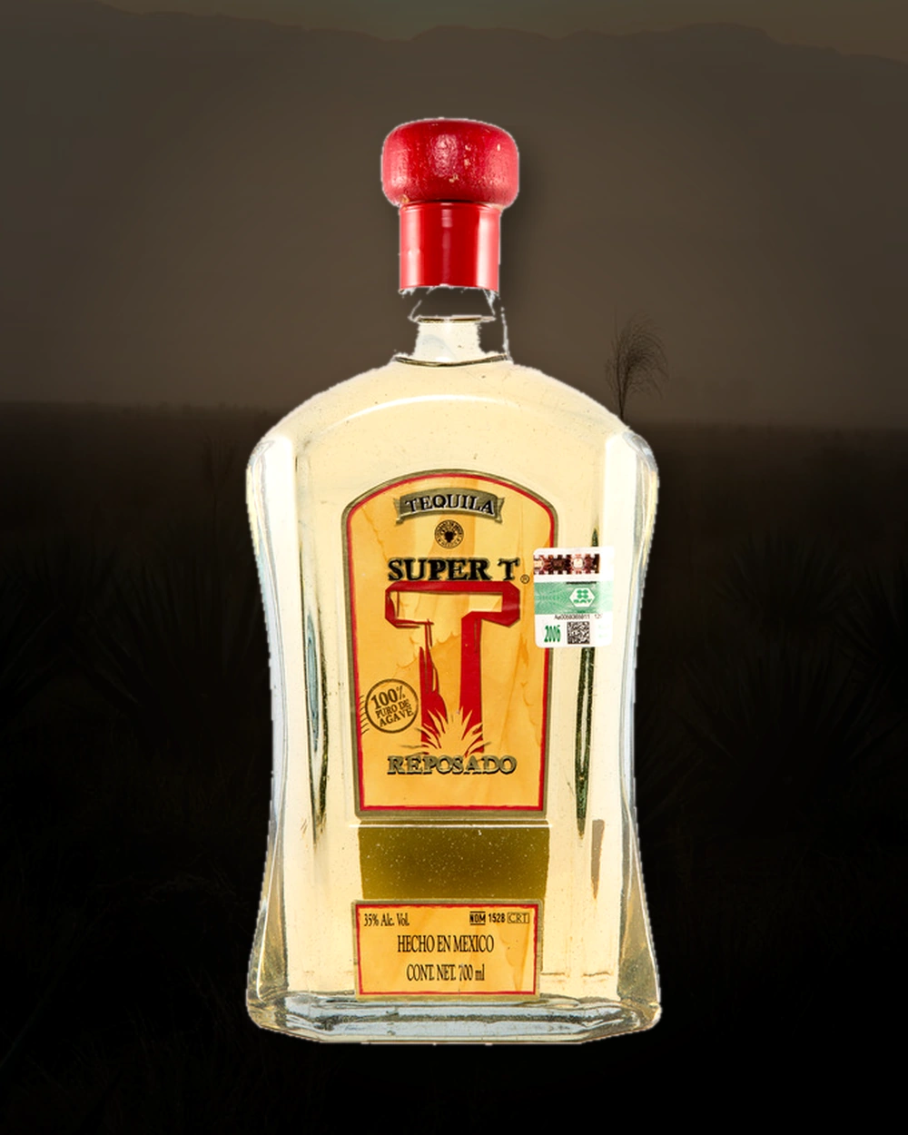 Super T Reposado bottle