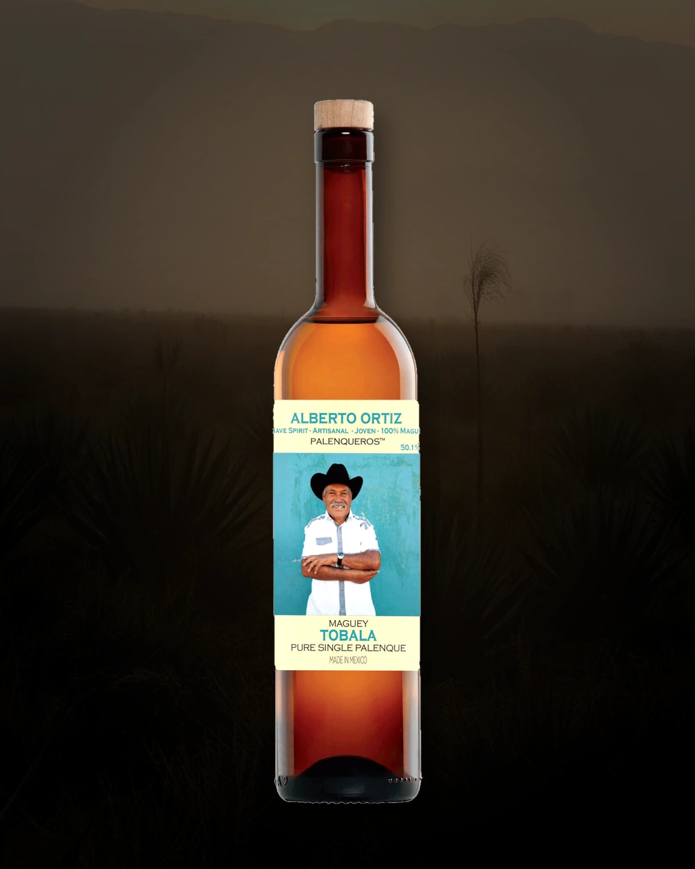 Palenqueros Tobala – Alberto Ortiz bottle