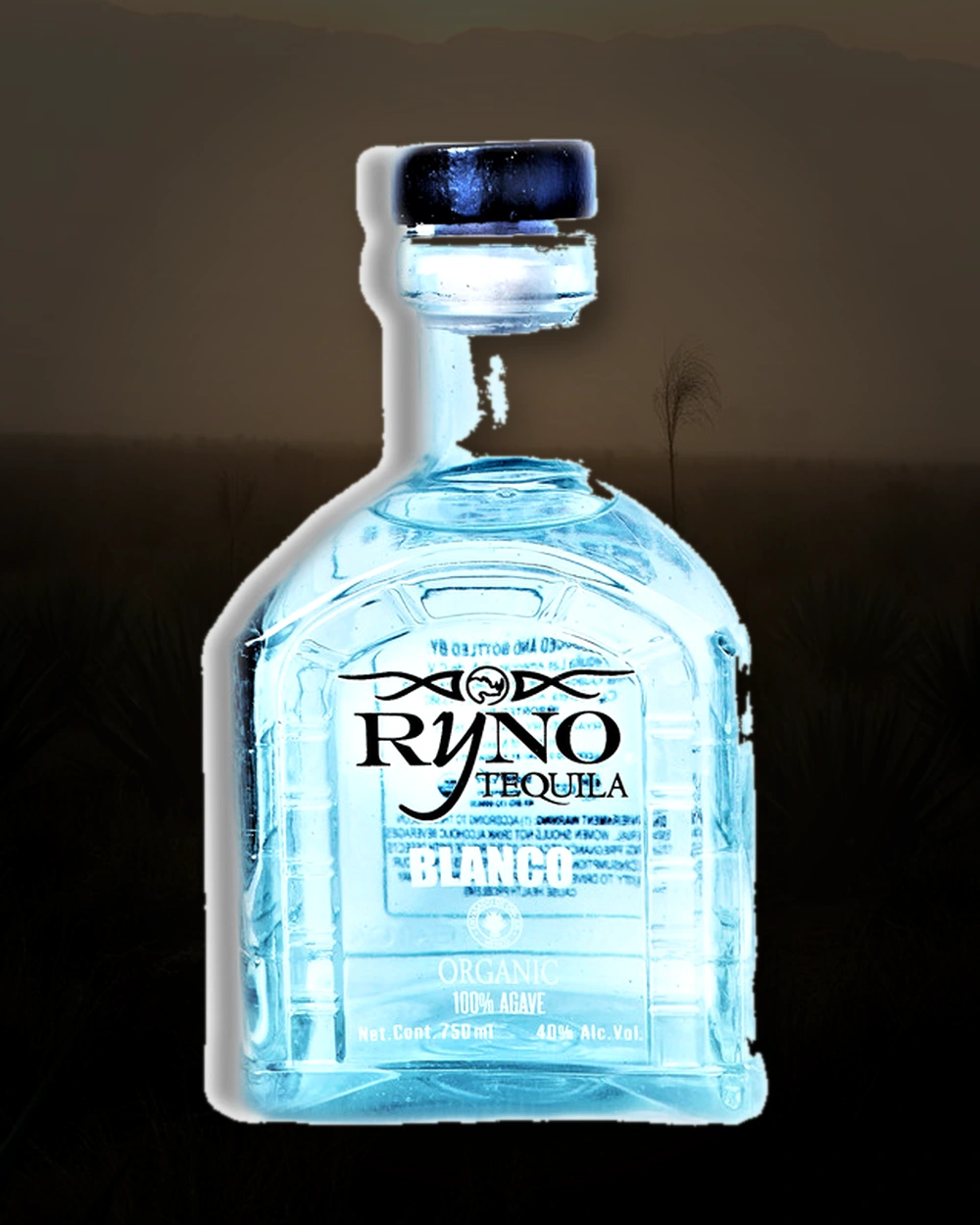 Ryno Tequila Blanco bottle